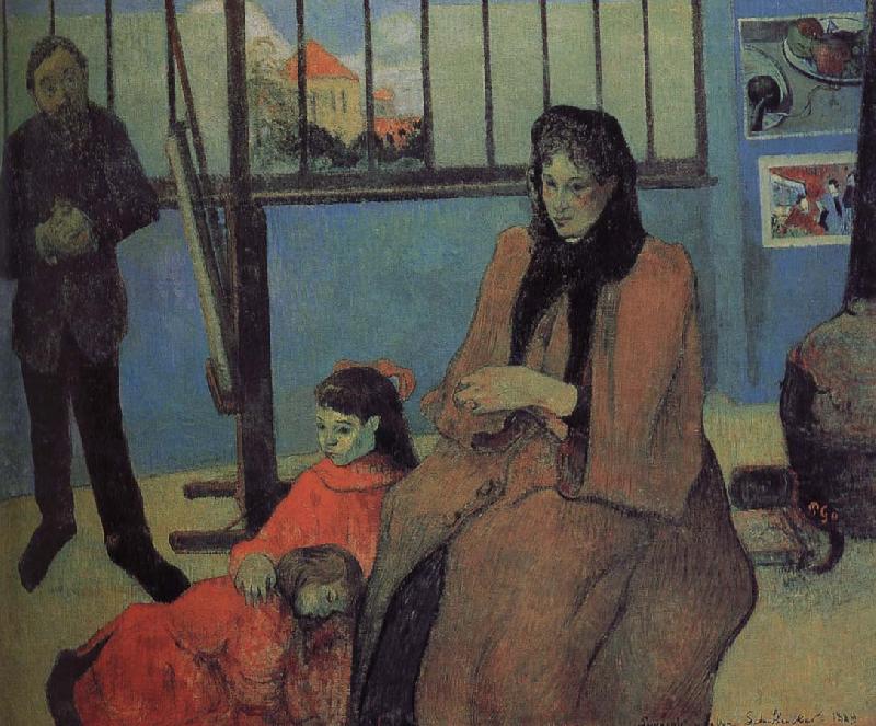 Paul Gauguin a painter oil painting picture